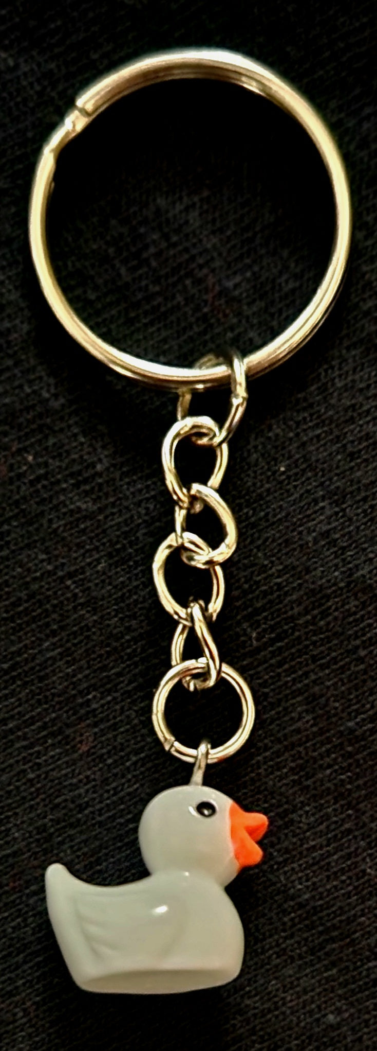 A Charming Ducky Key Ring